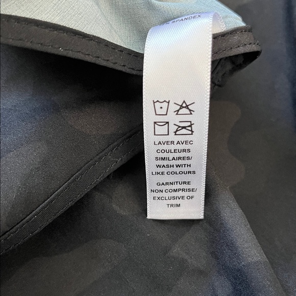 Kyodan Outdoor Women’s Black Camo Camouflage Jumpsuit Bodysuit Yoga Size Large - Picture 6 of 13